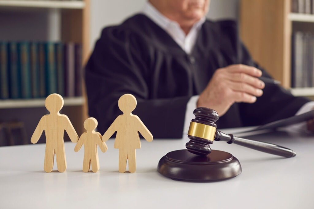 Wooden Gavel, wooden family, Judge | Custody, Separation, Divorce